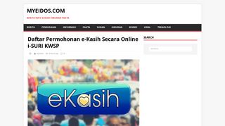 
                            11. Daftar Permohonan e-Kasih Secara Online i-SURI KWSP - ...