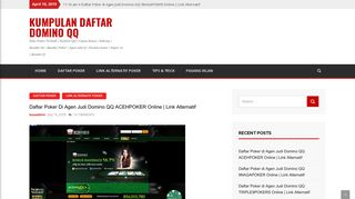 
                            2. Daftar Poker di Agen Judi Domino QQ ACEHPOKER Online | Link ...
