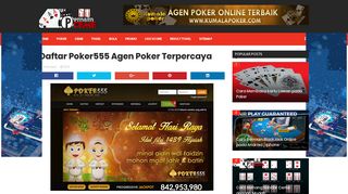 
                            6. Daftar Poker555 Agen Poker Terpercaya - Daftar Agen Poker dan ...