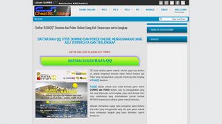 
                            10. Daftar RAJAQQ* Domino dan Poker Online Uang Asli Terpercaya ...