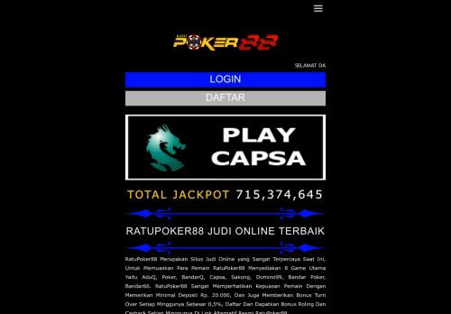 
                            9. Daftar RatuPoker88 - Login RatuPoker88, Agen Domino, Situs ...