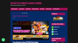 
                            10. DAFTAR SCR 88 - slot 918kiss casino