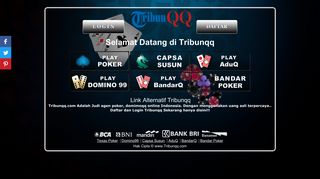 
                            4. DAFTAR TRIBUNQQ.COM - Link Alternatif TribunQQ, TribunQQ ...