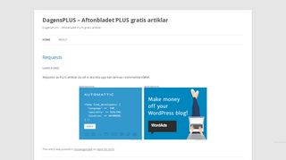 
                            12. DagensPLUS – Aftonbladet PLUS gratis artiklar | DagensPLUS ...