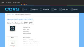 
                            5. Dahua App Configuratie gDMSS iDMSS - CCVS