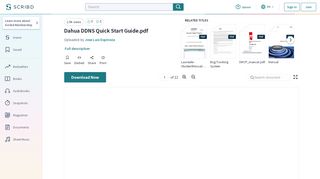 
                            10. Dahua DDNS Quick Start Guide.pdf | Domain Name | Port (Computer ...