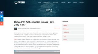 
                            7. Dahua DVR Authentication Bypass - CVE-2013-6117 - Depth Security