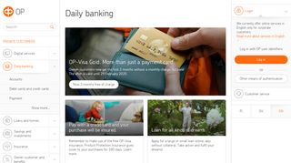 
                            2. Daily banking - Private customers - OP