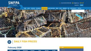 
                            10. Daily Fish Prices — The Scottish White Fish Producers Association Ltd