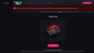 
                            5. Daily free - Xcasego - best profit rate, maybe you win right now