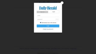 
                            2. Daily Herald Account Profile