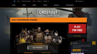 
                            1. Daily login reward changes - News - Crossout