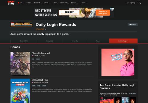 
                            4. Daily Login Rewards Games - Giant Bomb