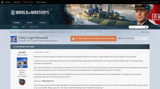 
                            11. Daily Login Rewards - General Game Discussion - World of Warships ...