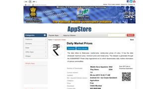 
                            5. Daily Market Prices - Mobile Seva AppStore