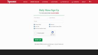 
                            2. Daily Menu Sign-Up – Spoons – Soup, Salads and ...