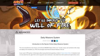 
                            13. Daily Missions System - Naruto Online - Oasis Games