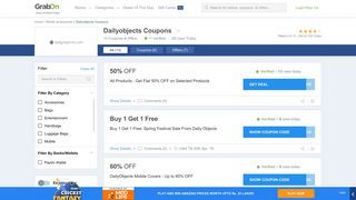 
                            5. Dailyobjects Coupons & Offers: Buy 1 Get 1 Free Promo Code |Feb 2019