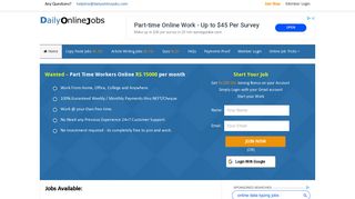 
                            2. DailyOnlineJobs: Home