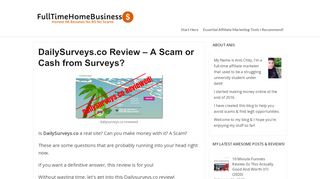 
                            6. DailySurveys.co Review - A Scam or Cash from Surveys? | Scam ...
