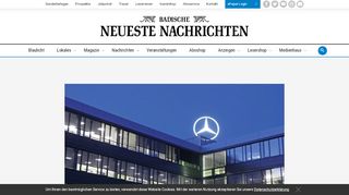 
                            9. Daimler-Rentner haben jetzt die Wahl - Badische Neueste Nachrichten