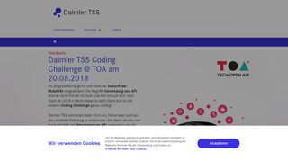 
                            6. Daimler TSS Coding Challenge
