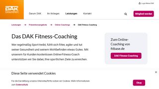 
                            4. DAK Fitness-Coaching | DAK-Gesundheit