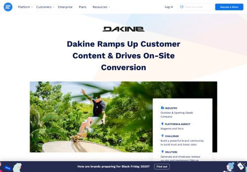 
                            13. Dakine Ramps Up Customer Content & Drives On-Site Conversion
