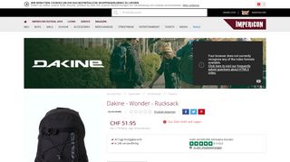 
                            10. Dakine - Wonder - Rucksack - Impericon.com CH