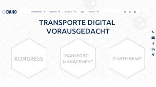 
                            2. DAKO GmbH – Transportmanagement digital vorausgedacht