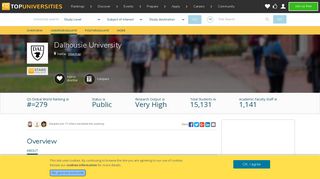 
                            6. Dalhousie University | Undergraduate | Top Universities