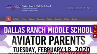 
                            13. Dallas Ranch Middle School / Homepage