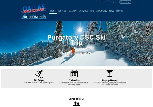 
                            13. Dallas Ski Club: Home