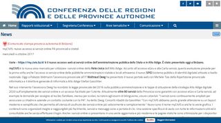 
                            12. dalleRegioni - Bolzano - myCIVIS: nuovo accesso ai servizi online PA ...