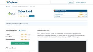 
                            7. Dalux Field Reviews and Pricing - 2019 - Capterra