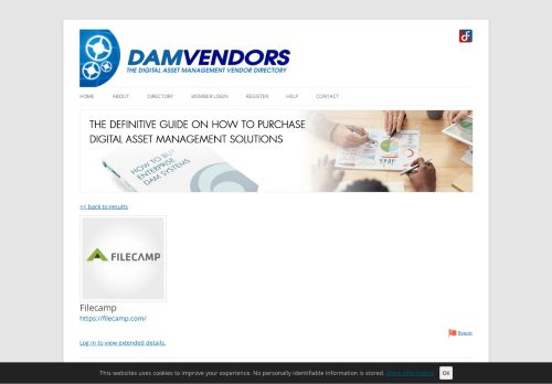 
                            8. DAM Vendors - Filecamp