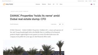 
                            8. DAMAC Properties 'holds its nerve' amid Dubai real estate ...