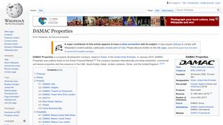 
                            12. DAMAC Properties - Wikipedia
