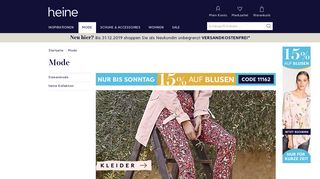 
                            4. Damenmode und Designerkleidung im Online-Shop bei heine.at
