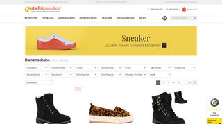 
                            3. Damenschuhe günstig online auf stiefelparadies.de kaufen!