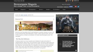 
                            12. Damoria Test | Browsergame Magazin