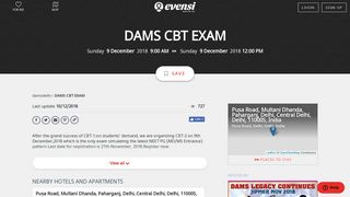 
                            10. DAMS CBT EXAM - 9 DEC 2018 - Evensi
