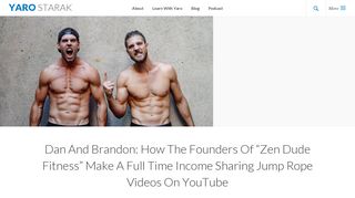 
                            10. Dan And Brandon: How The Founders Of Zen Dude Fitness Make A ...