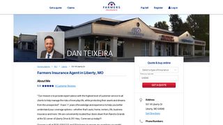 
                            8. Dan Teixeira - Farmers Insurance Agent in Liberty, MO