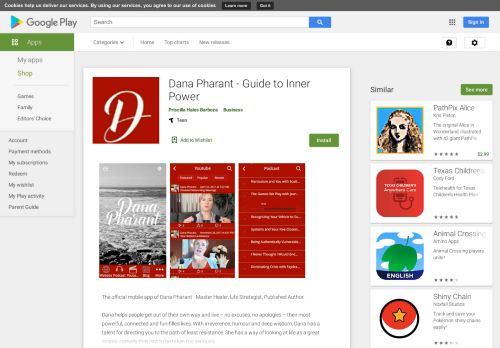
                            6. Dana Pharant - Guide to Inner Power - Apps on Google Play