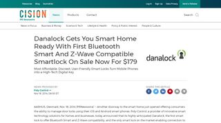 
                            11. Danalock Gets You Smart Home Ready With First Bluetooth Smart ...