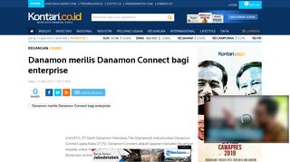 
                            8. Danamon merilis Danamon Connect bagi enterprise