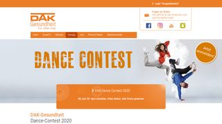 
                            1. Dance-Contest 2019 | DAK-Gesundheit