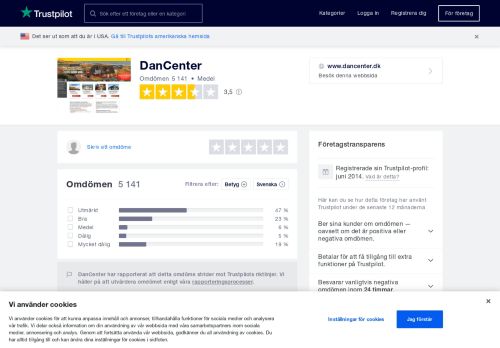 
                            7. DanCenter Omdömen - Trustpilot