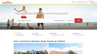 
                            3. DanCenter: Sommerhusudlejning - lej sommerhus her